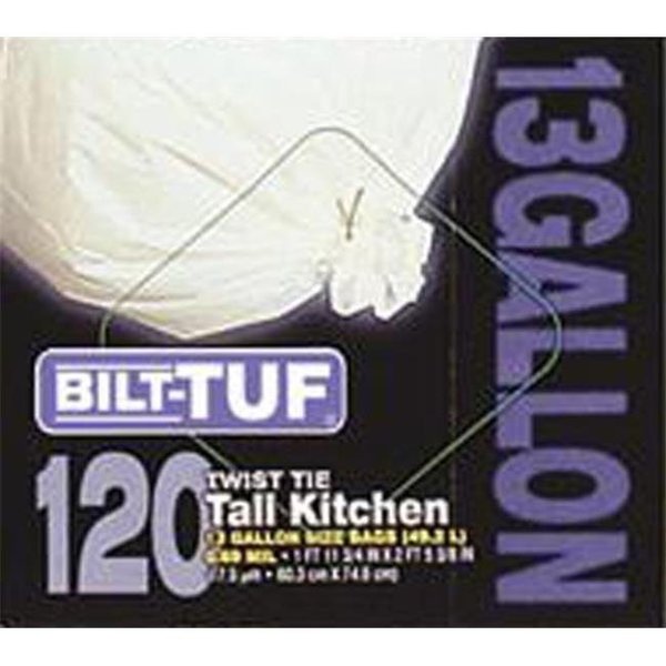 Presto Products Presto Products 426616066 GKL032347-1 13 gal Bilt Tuf Kitchen Bag; 120 Count 426616066